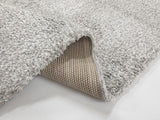 Sophia White Grey 4322 Shag Rug