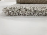 Sophia White Grey 4322 Shag Rug