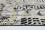 Sterling Washed Out Rug 7 Blac - RugsAU