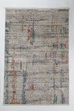 Rust Blue Abstract Rug by RugsAU