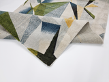 Geometric Blue Yellow  225 BONITA Rug