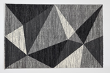 Black Geometric  419 BONITA Rug