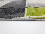 Geometric Grey Green 555 BONITA Rug