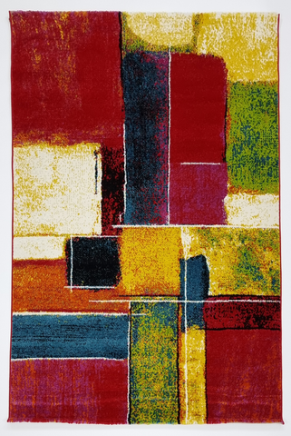 Geometric Multi Colour 597 BONITA Rug