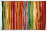 Multi Coloured Striped 827 BONITA Rug