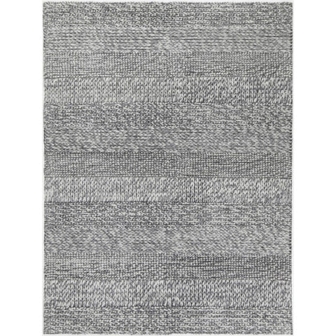 Grace Charcoal Wool Blend Rug