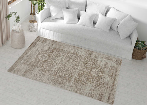 Traditional 192  Cream / Beige Rug