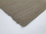 Plain Jute Grey Rug