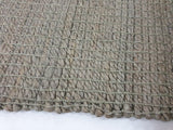 Plain Jute Grey Rug