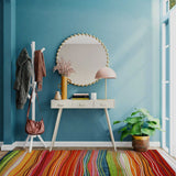 striped rug by Rugs Au 