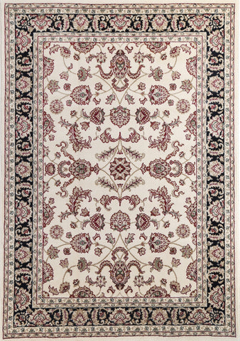 Oriental Julian 500 Cream Black Rug