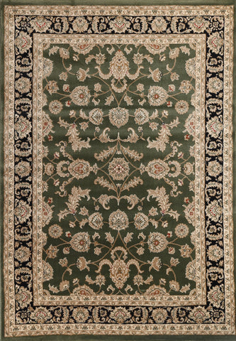 Oriental Julian 500 Green Black Rug