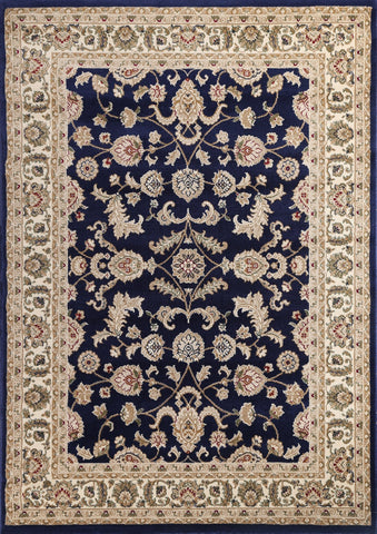 Oriental Julian 500 Navy  Cream Rug