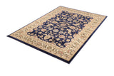 Oriental Julian 500 Navy/Cream - RugsAU