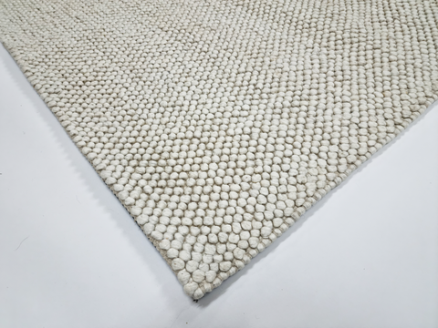 VANILLA LOOPS WOOL RUG