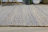 ์Navy Jute Oslo Rug - RugsAU