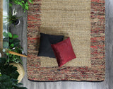 Mahal Red Jute Rug - RugsAU