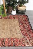 Mahal Red Jute Rug - RugsAU