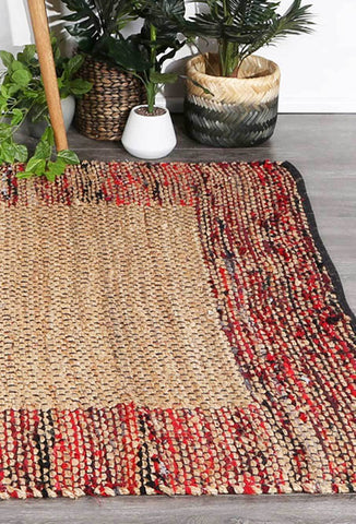 Mahal Red Jute Rug