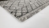 Bohemian Grey fluffy 5184 Rug