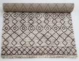 Sophia 5184 Beige Shag Rug