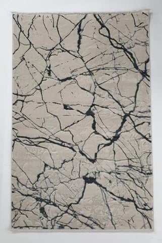 Grey Marble Rug 0093