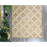 Natural Trellis Artisan Jute Rug - RugsAU