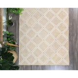 Peal Trellis Artisan Jute Rug - RugsAU