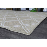 Peal Trellis Artisan Jute Rug - RugsAU