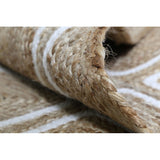 Natural Trellis Artisan Jute Rug - RugsAU