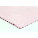 Baby Pink Soft Shaggy  Rug