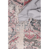 BRISTOL PINK & BLACK DIAMOND PATTERN BRIS7 RUG