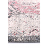 BRISTOL PINK & BLACK DIAMOND PATTERN BRIS7 RUG