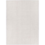 WHITE WOOL RUG