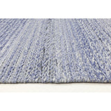 MIXED BLUE WOOL RUG 1