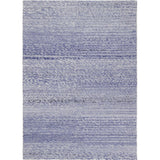 MIXED BLUE WOOL RUG 1