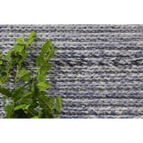 MIXED BLUE WOOL RUG 1