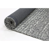 MIXED CHARCOAL WOOL RUG 1