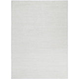 WHITE WOOL RUG 1