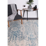 Beige Blue Traditional Delicate 19 Rug