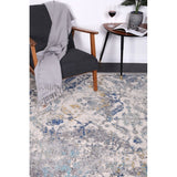 Vintage Blue Yellow 04 Rug