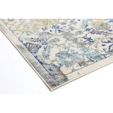 Vintage Blue Yellow 04 Rug