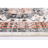 Terracotta Persian Pattern Rug 04