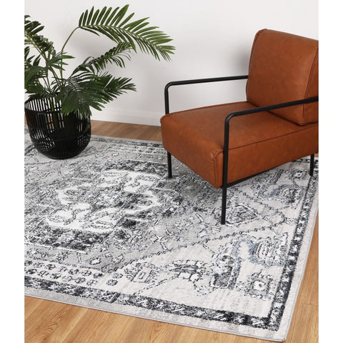 Grey Traditional Rug 05