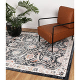 Charcoal Persian Pattern  Rug 20