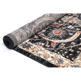 Charcoal Persian Pattern  Rug 20