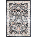 Charcoal Persian Pattern  Rug 20