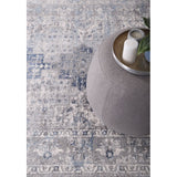 Grey Blue Expressions 5 Rug