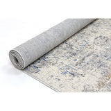 Expressions Blue Cream 9 Rug