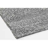 MIXED CHARCOAL WOOL RUG 2